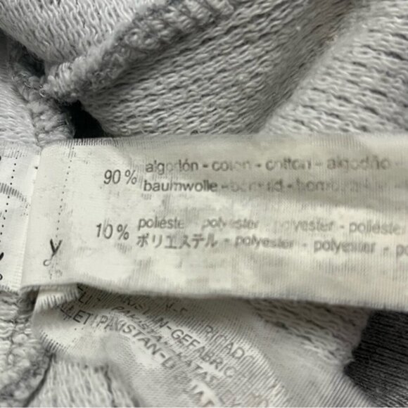 Zara Man Essentials Textured Crewneck Sweatshirt Grey S - Picture 6 of 8